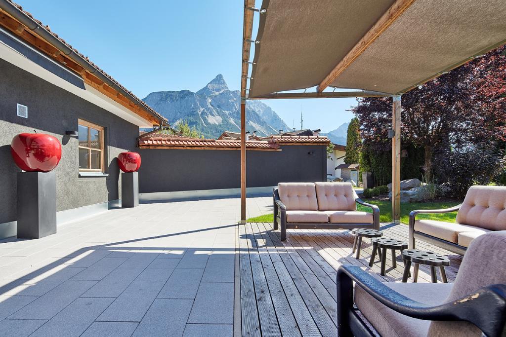 Der Gruene Baum Mountain Boutique Hotel Ehrwald Eksteriør billede
