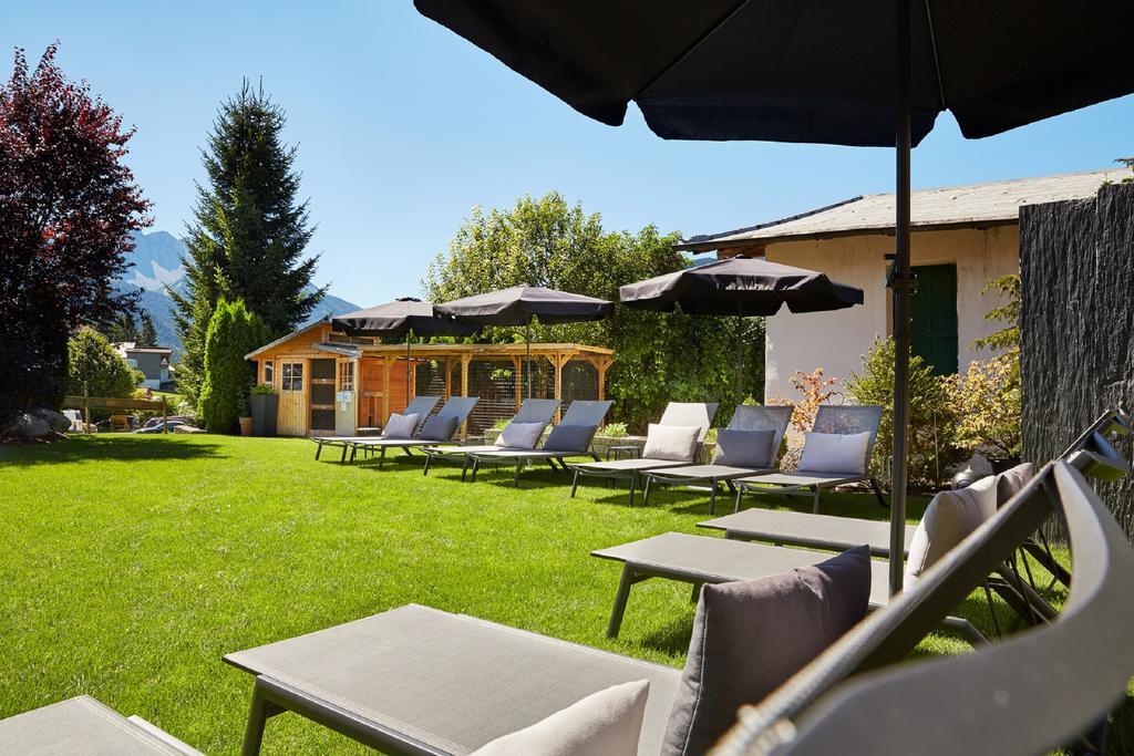 Der Gruene Baum Mountain Boutique Hotel Ehrwald Eksteriør billede